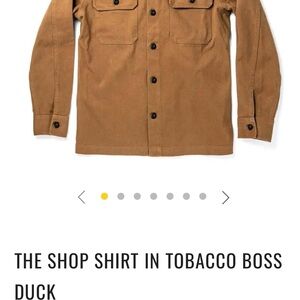 Taylor Stitch The Shop Shirt Tobacco Boss Duck